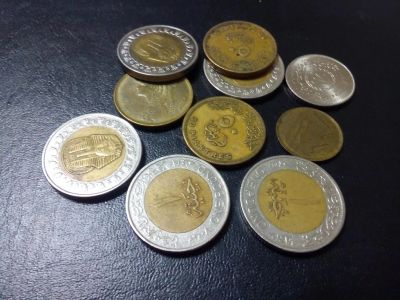 Лот: 8158866. Фото: 1. 10 монет Египта. Африка