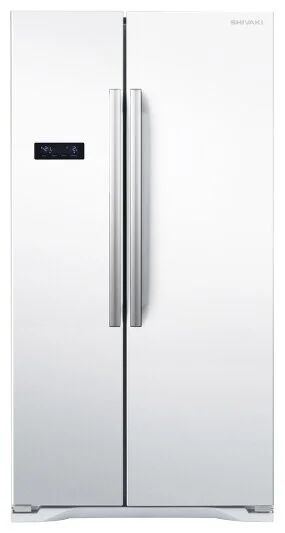 Лот: 10090870. Фото: 1. Холодильник Shivaki Sbsf-615Dnfw. Холодильники, морозильные камеры