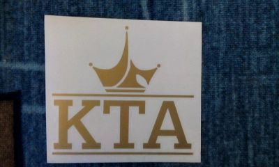 Лот: 7453148. Фото: 1. Наклейка логотип КТА (большая). Наклейки автомобильные