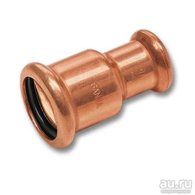 Лот: 15836016. Фото: 1. Муфта медная пресс 28*35 Sanha. Фитинги, подводка