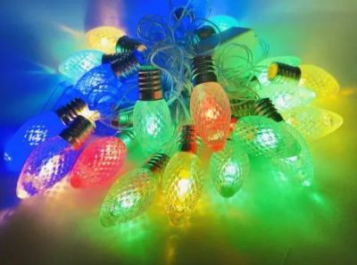 Лот: 22053926. Фото: 1. Гирлянда "Нить. Шишки" 20LED... Гирлянды, шарики, новогодние аксессуары