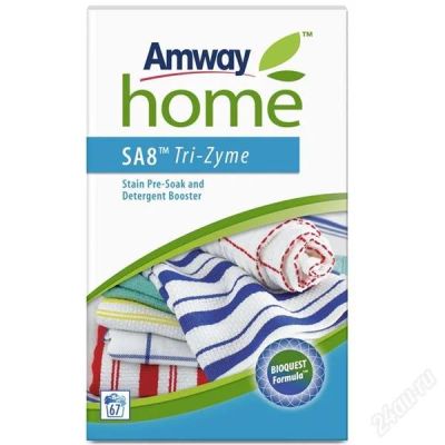 Лот: 2617354. Фото: 1. Amway SA8 Tri-Zyme порошок-усилитель... Бытовая химия