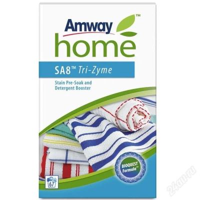 Лот: 4030610. Фото: 1. Amway SA8 Tri-Zyme порошок-усилитель... Бытовая химия
