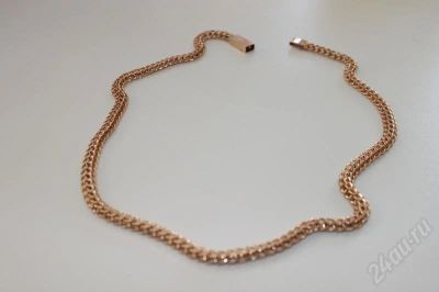 Лот: 637071. Фото: 1. золотая цепь. Цепочки