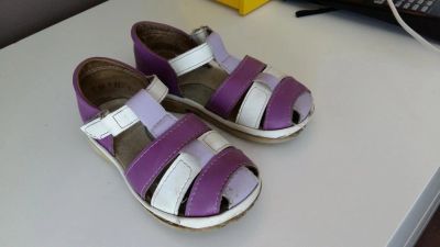 Лот: 9792407. Фото: 1. Сандалии для девочки, 16,5 по... Сандалии