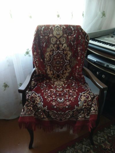 Лот: 12776775. Фото: 1. Покрывало накидка 2 шт. на кресло. Пледы, покрывала
