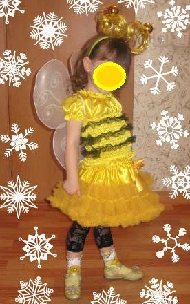 Лот: 5980117. Фото: 1. Костюм пчелы/бабочки. Детские карнавальные, праздничные костюмы