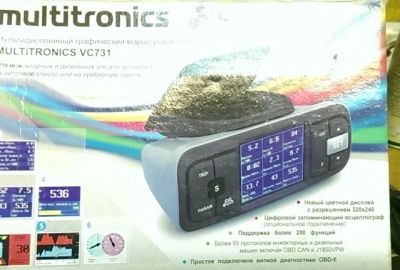 Лот: 8274615. Фото: 1. Бортовой компьютер Multitronics... Электроприборы для автомобиля