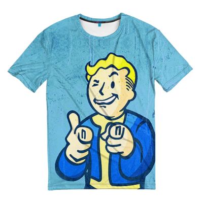 Лот: 11322952. Фото: 1. Мужская футболка 3D "Fallout -... Футболки, поло