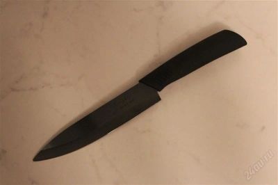Лот: 2229212. Фото: 1. Керамический нож в коробке серия... Столовые приборы, ножи