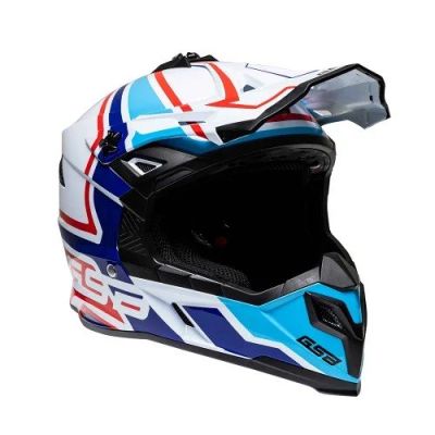 Лот: 16844941. Фото: 1. Кроссовый шлем GSB XP-20 MO Design... Аксессуары