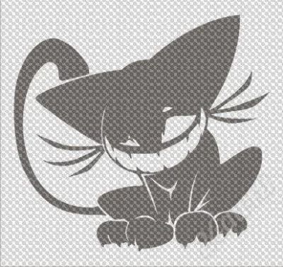 Лот: 279460. Фото: 1. виниловая наклейка =CRAZY CAT=. Детали тюнинга