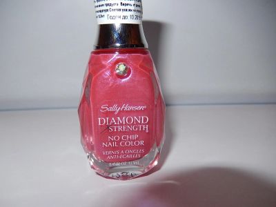 Лот: 7902197. Фото: 1. Sally Hansen Diamond strength... Лак для ногтей