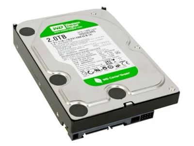 Лот: 8333695. Фото: 1. HDD 2Tb WD Caviar Green (рабочий... Жёсткие диски (HDD)