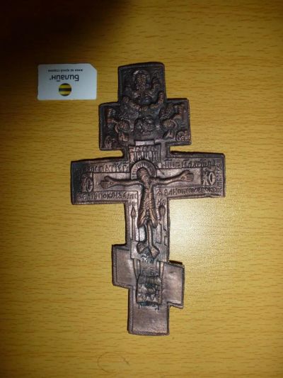 Лот: 6240836. Фото: 1. Крест Киотный. Иконы
