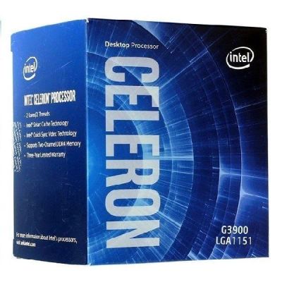 Лот: 14542222. Фото: 1. Intel Celeron G3900 box. Процессоры