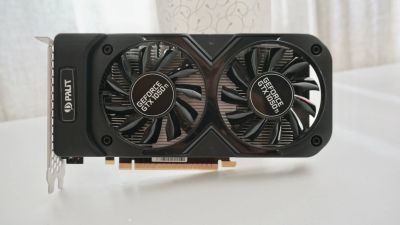 Лот: 11917123. Фото: 1. Видеокарта Palit GTX 1050 ti 4Gb... Видеокарты