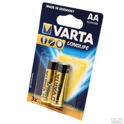 Лот: 8333067. Фото: 1. VARTA Long Life AA батарейка. Расходные материалы