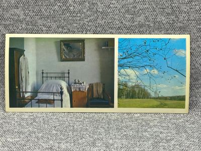 Лот: 25848028. Фото: 1. Почтовая открытка СССР - Спальня... Открытки, конверты