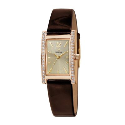 Лот: 23833065. Фото: 1. Золотые женские часы НИКА Lady... Оригинальные наручные часы