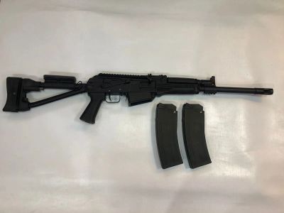 Лот: 25031565. Фото: 1. Карабин Сайга 12 К кал.12х76 исп... Охотничье оружие