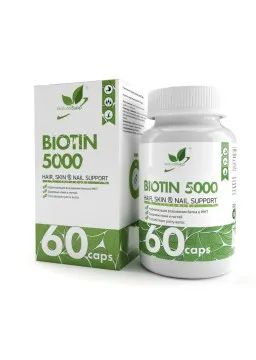 Лот: 22055402. Фото: 1. NaturalSupp, Биотин, капсулы... Игрушки