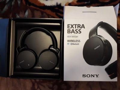 Лот: 10071490. Фото: 1. Наушники Bluetooth Sony MDR-XB950BT. Наушники, гарнитуры