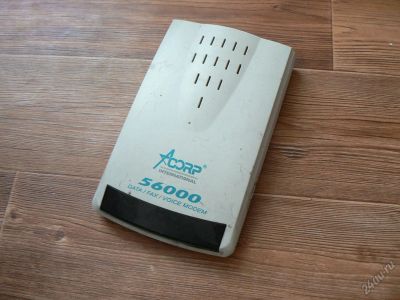 Лот: 5557212. Фото: 1. Модем Acorp 56000 K. Проводные модемы