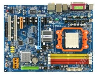 Лот: 486980. Фото: 1. Gigabyte GA-MA69G-S3H AM2. Материнские платы