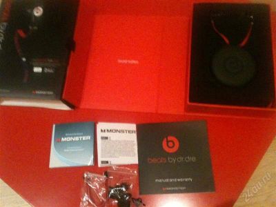 Лот: 2256960. Фото: 1. monster beats by dr. dre tour... Наушники, гарнитуры