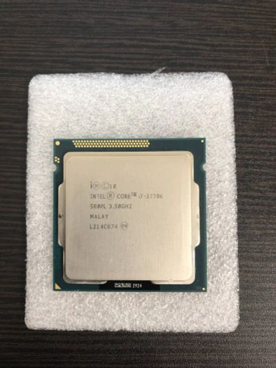 Лот: 23554072. Фото: 1. Процессор Intel core i7 3770k... Процессоры