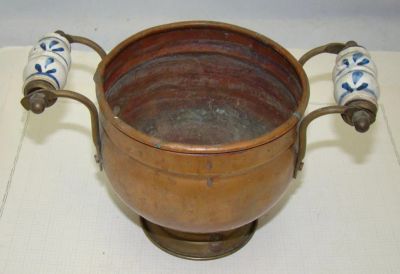 Лот: 13275544. Фото: 1. Кашпо зольник маленький (Q994). Другое (антиквариат)