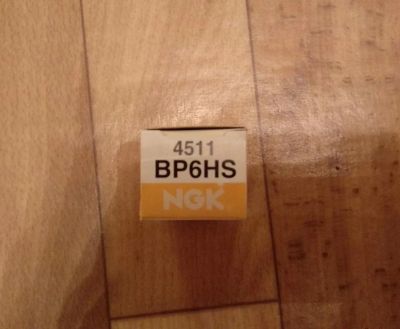 Лот: 10855613. Фото: 1. Свеча зажигания NGK 4511 (BP6HS... Двигатель и элементы двигателя