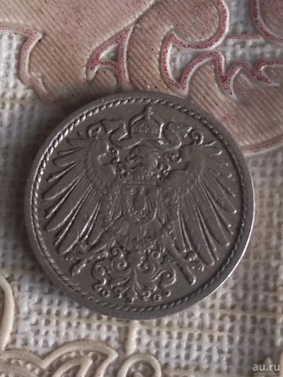 Лот: 16697124. Фото: 1. Германия 5 пфеннигов, 1912 Отметка... Германия и Австрия