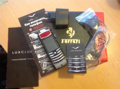 Лот: 3450661. Фото: 1. Vertu Ascent Ti Ferrari Nero Limited... Кнопочные мобильные телефоны