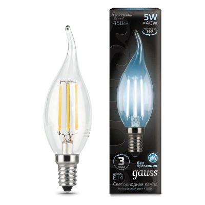 Лот: 24451504. Фото: 1. Светодиодные лампы Gauss Filament... Лампочки