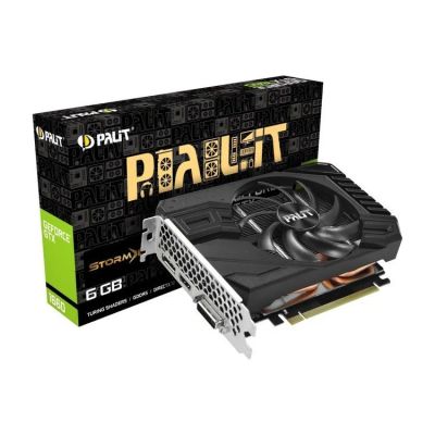 Лот: 16748045. Фото: 1. 6Gb Palit GTX 1660 Ti StormX Полный... Видеокарты