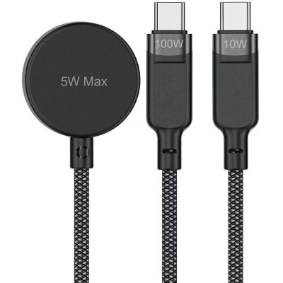 Лот: 25789850. Фото: 1. Кабель 3-в-1 ACEFAST C6-11 USB-C... Шлейфы, кабели, переходники