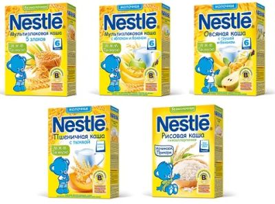 Лот: 6752773. Фото: 1. Каша детская Nestle. Детское питание