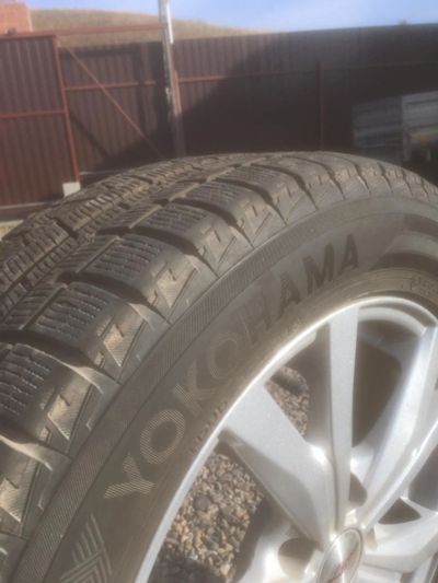 Лот: 14930402. Фото: 1. Yokohama ice guard ig50 plus и... Шины на дисках