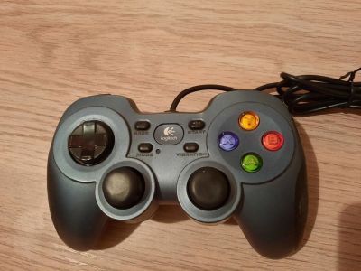 Лот: 17027956. Фото: 1. Геймпад Logitech F310 синий. Рули, джойстики