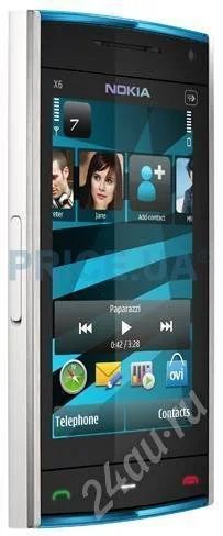 Лот: 256971. Фото: 1. Nokia X6 (копия 1:1) - 2 sim... Кнопочные мобильные телефоны