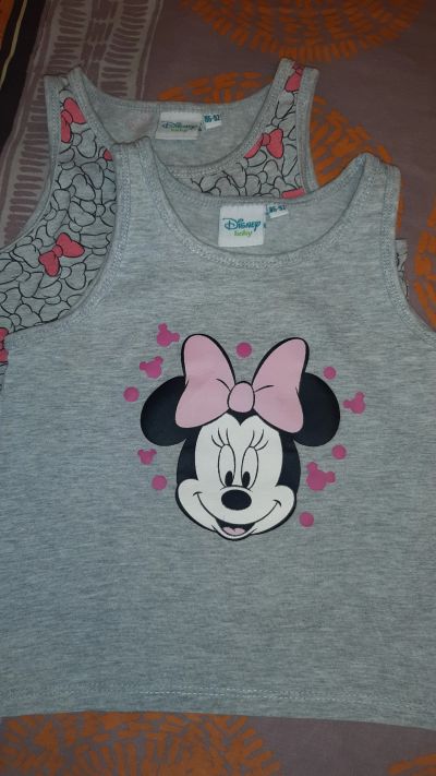 Лот: 15637572. Фото: 1. 2 шт.Майка Disney Baby.Размер... Нижнее белье