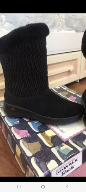 Лот: 24643689. Фото: 1. Новые зимнии сапоги ❇️Skechers... Сапоги