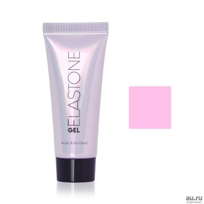 Лот: 13256436. Фото: 1. Полигель Elastone gel розовый... Наращивание ногтей