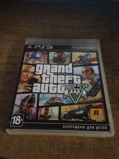 Лот: 6944392. Фото: 1. Диск GTA 5 Гта V для Sony PlayStation... Игры для консолей