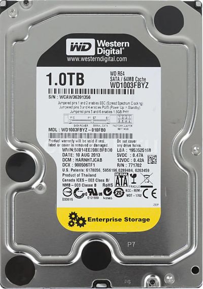 Лот: 14156683. Фото: 1. Сверхнадежный жесткий диск: WD... Жёсткие диски (HDD)