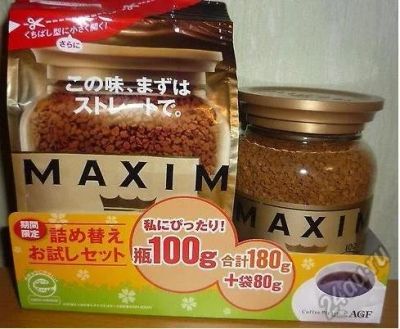 Лот: 5575599. Фото: 1. Кофе "MAXIM" растворимый 180 гр... Чай, кофе, какао