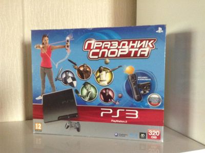 Лот: 3358578. Фото: 1. PlayStation 3+ PlayStation Move... Игровые приставки, консоли