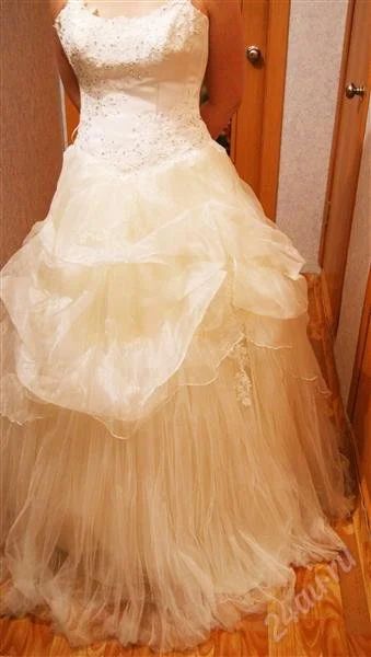 Лот: 1345672. Фото: 1. Новое свадебное платье + фата. Другое (свадебная мода)